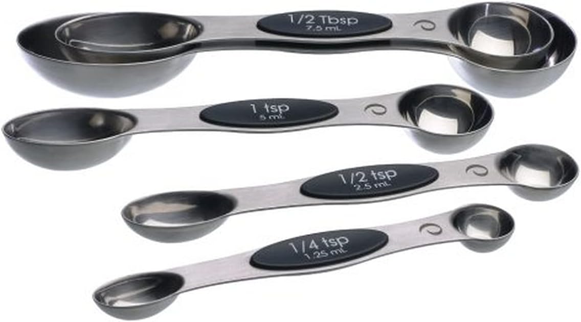 Prepworks 5-Piece Stainless Steel Measuring Spoon Set